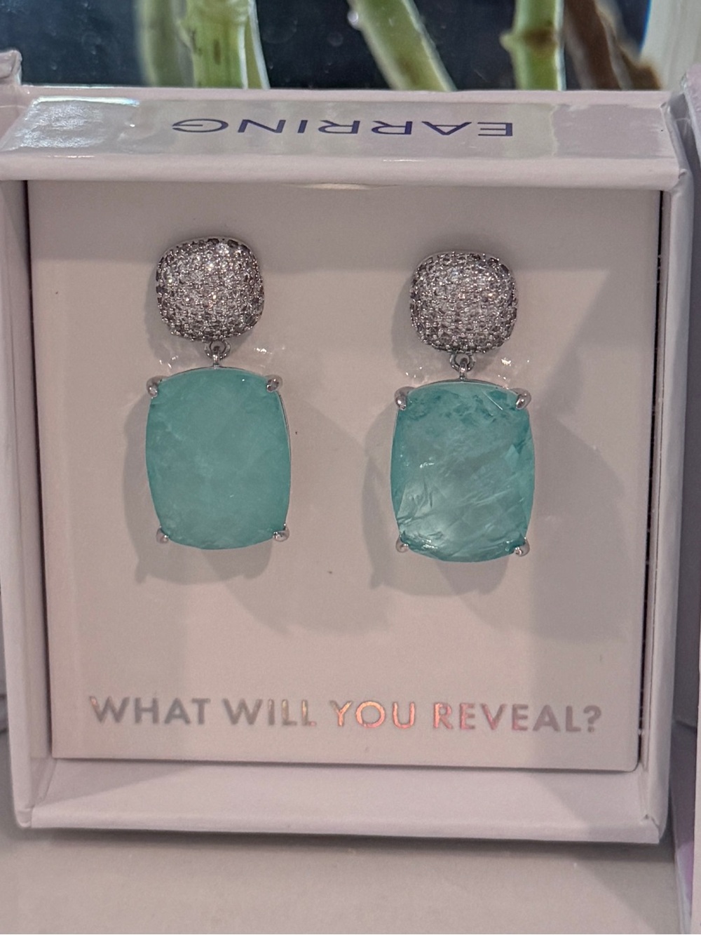 BP Color changing stone -  Earrings